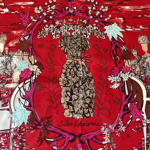 Dior | Salon d’Automne | 100% silk square scarf, 26 inches - Picture 2 of 7